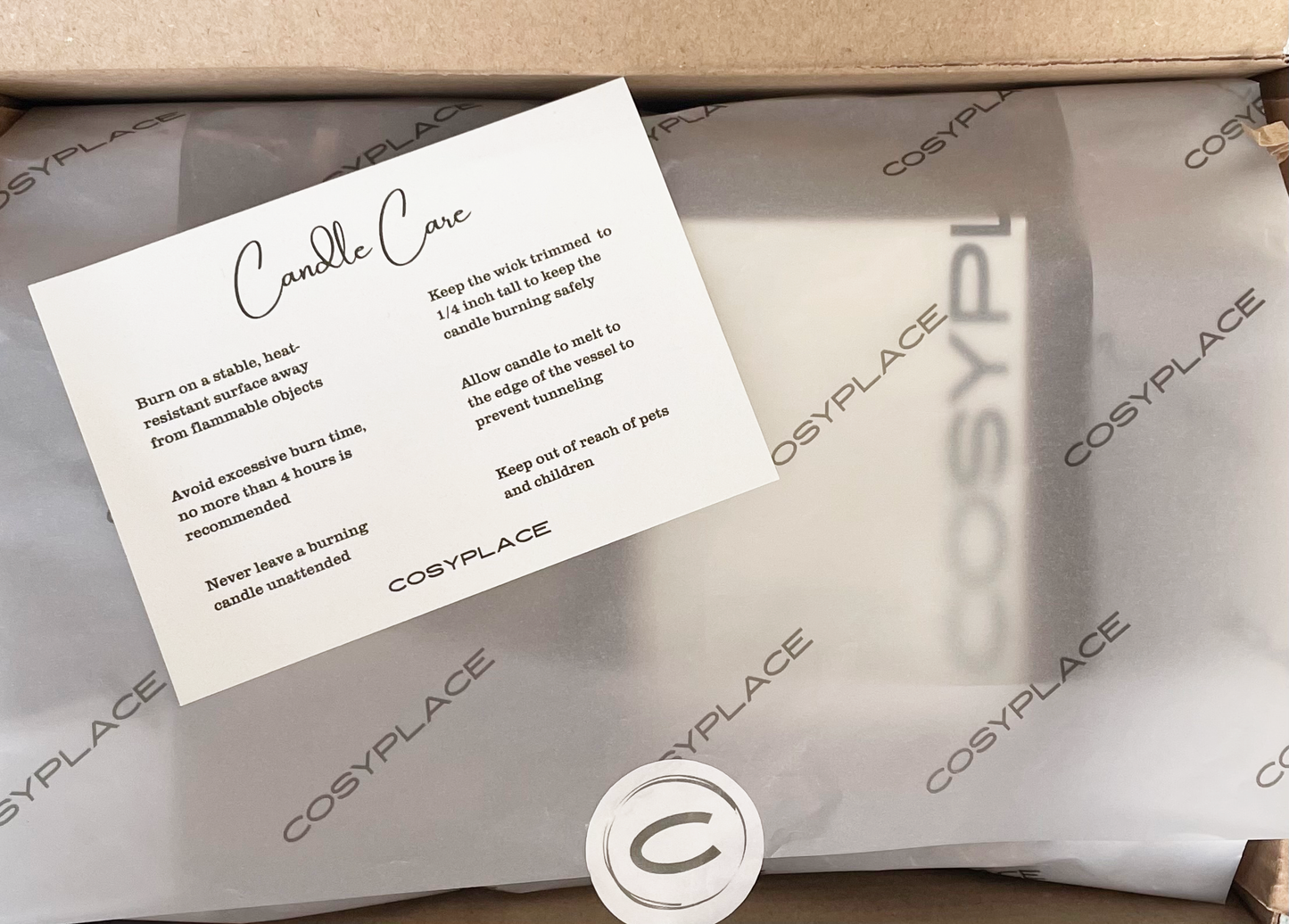 Handmade Soy Wax Candle and Wax Melts Gift Set - COSYPLACE CANDLES