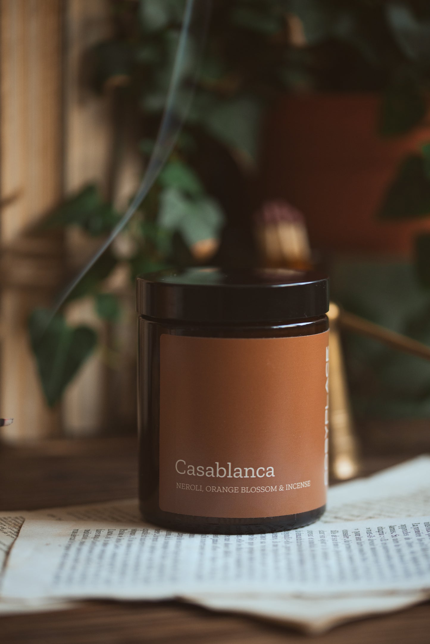 CASABLANCA - Neroli & Orange Blossom Toxin Free Scented Soy Candle