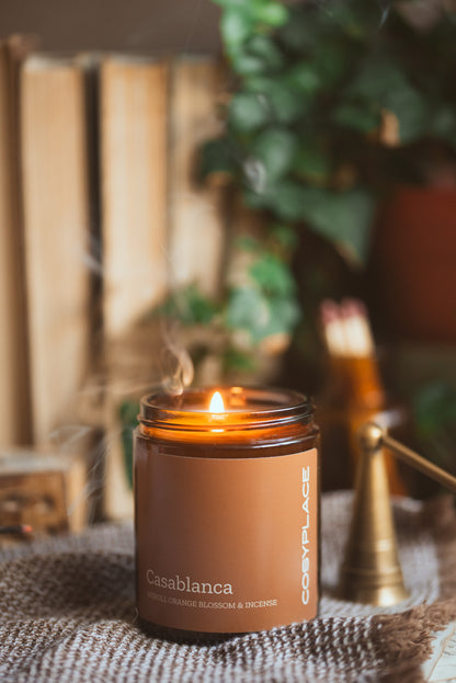CASABLANCA - Neroli & Orange Blossom Toxin Free Scented Soy Candle
