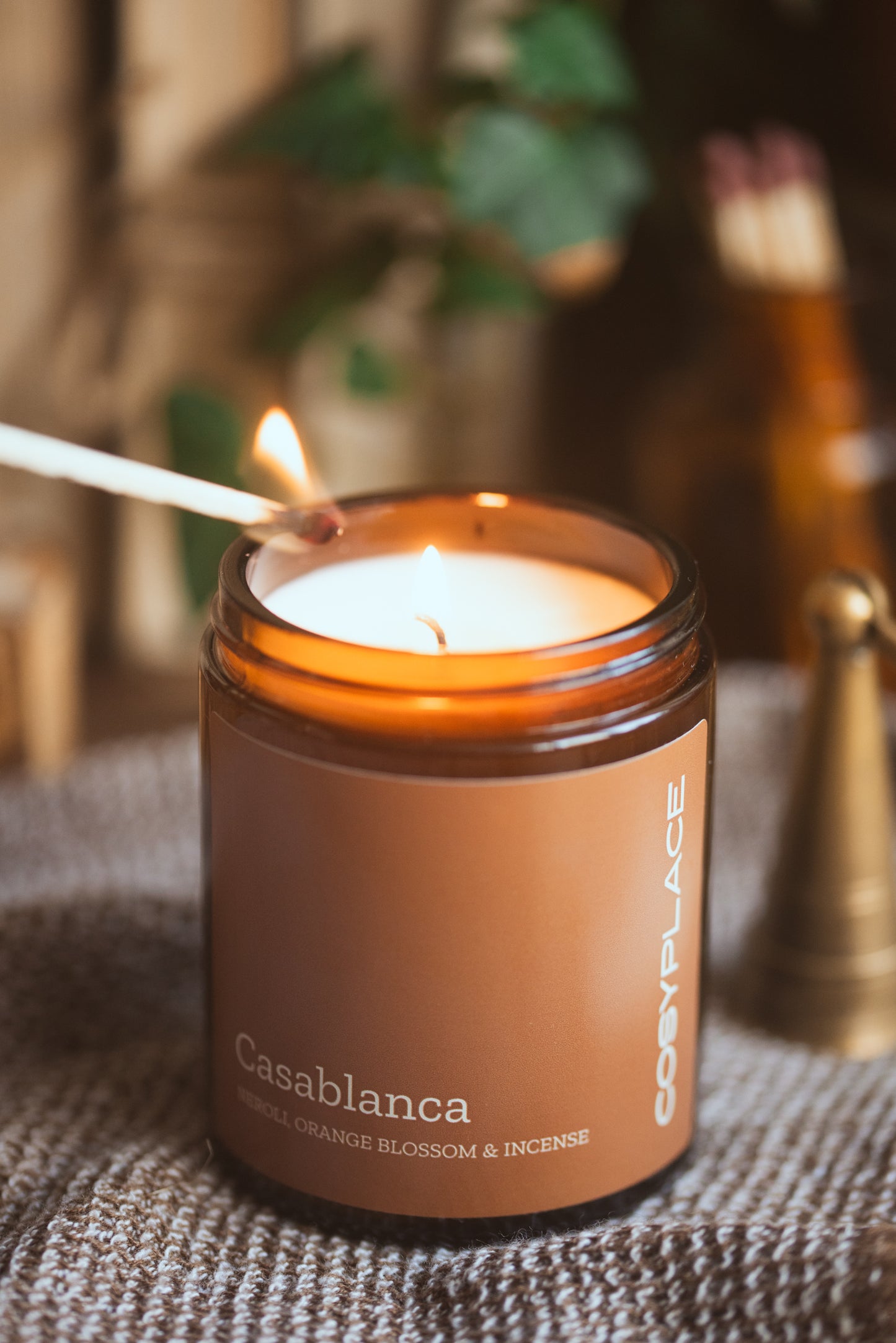 CASABLANCA - Neroli & Orange Blossom Toxin Free Scented Soy Candle