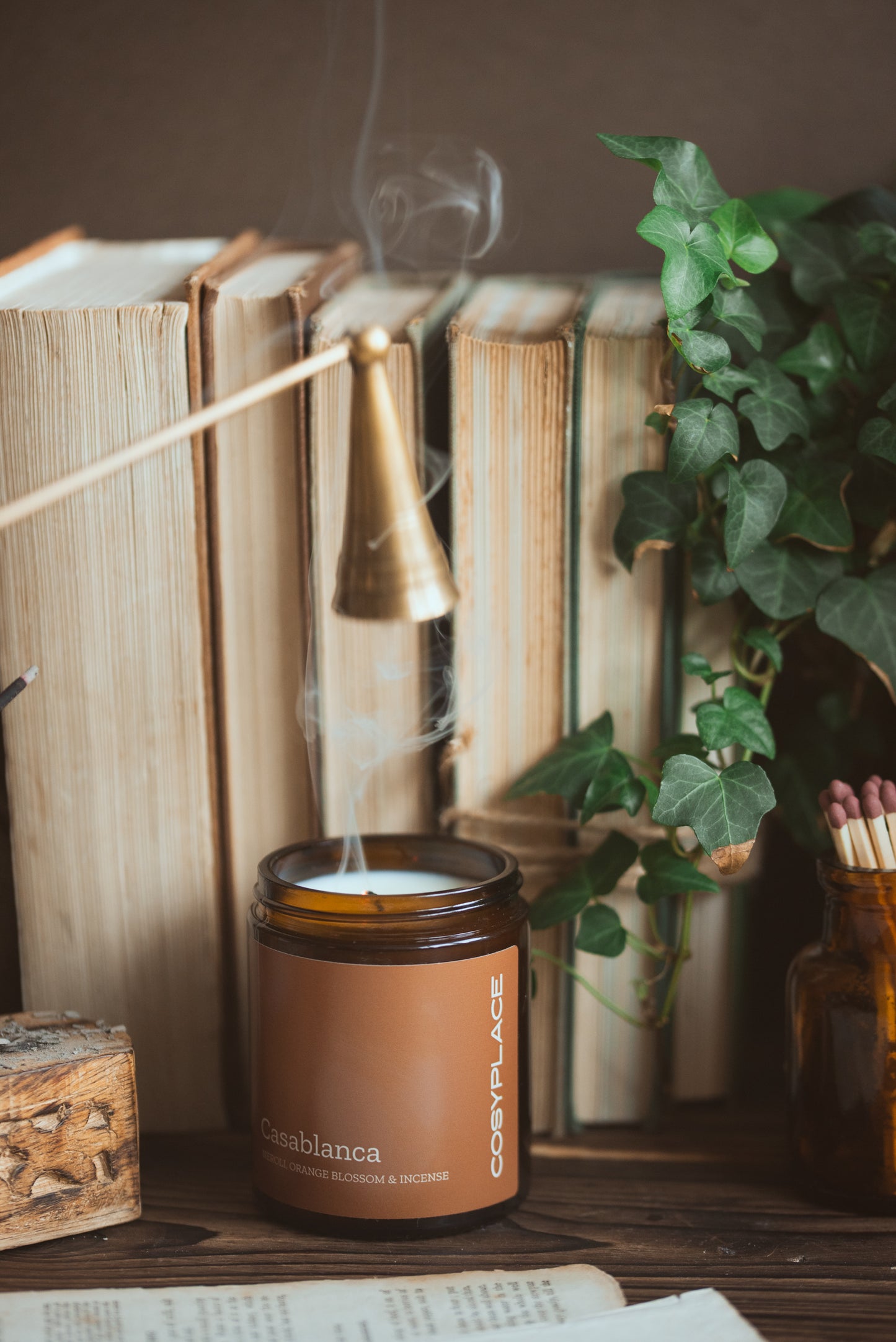 CASABLANCA - Neroli & Orange Blossom Toxin Free Scented Soy Candle