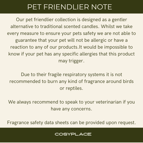 CHRISTMAS TREE - Nordic Spruce and Cedarwood Pet Friendlier Scented Soy Candle - COSYPLACE CANDLES