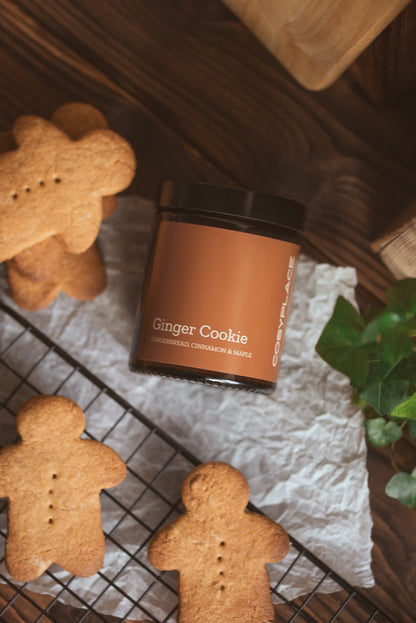 GINGER COOKIE - Gingerbread Toxin Free Scented Soy Candle