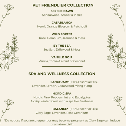 Luxury Handmade Botanical Soy Wax Melts - COSYPLACE CANDLES