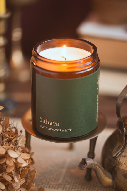 Sahara Luxury Perfume Inspired Soy Candle