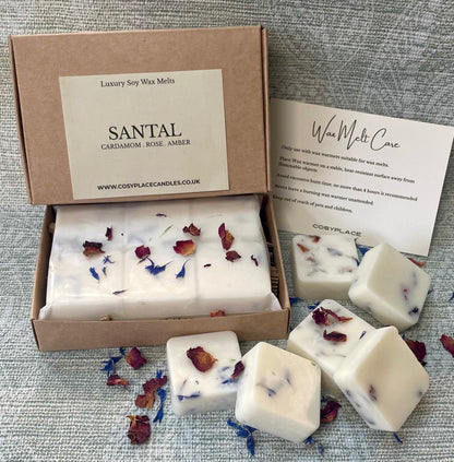 Luxury Botanical Soy Wax Melts Gift Set - COSYPLACE CANDLES