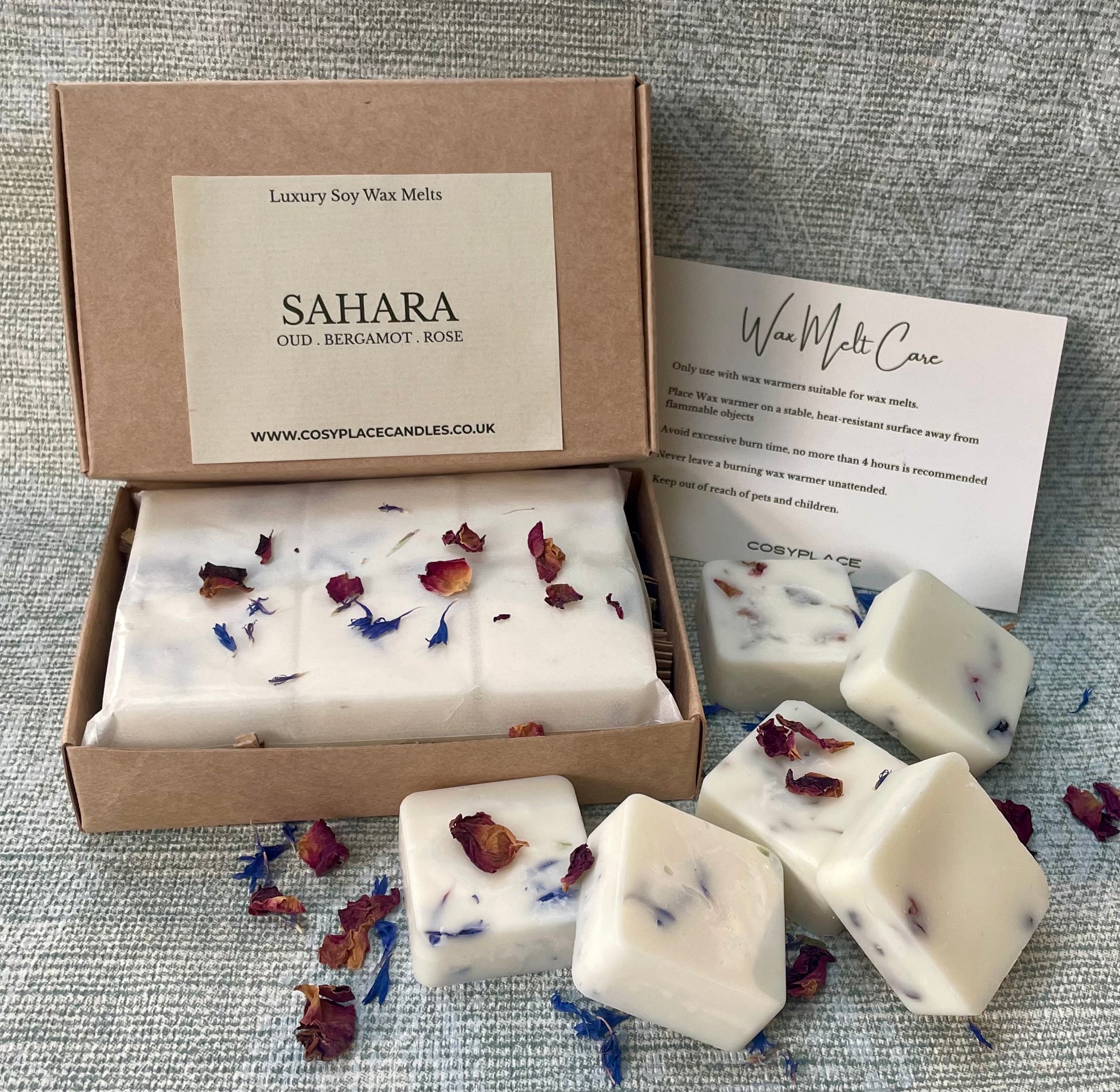 Luxury Botanical Soy Wax Melts Gift Set - COSYPLACE CANDLES
