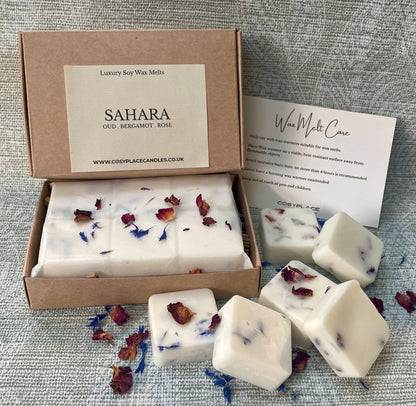 Luxury Botanical Soy Wax Melts Gift Set - COSYPLACE CANDLES