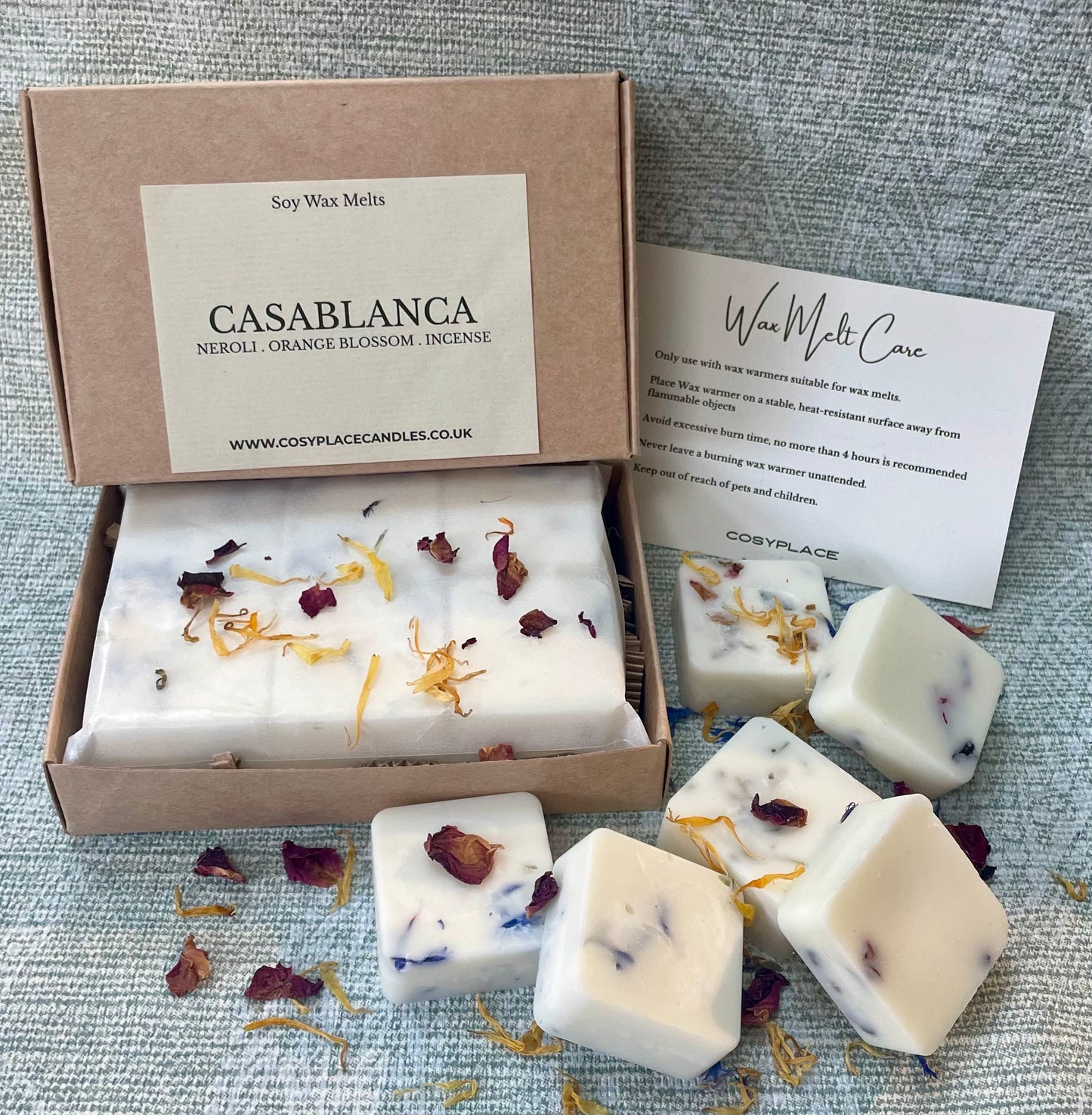 Luxury Botanical Soy Wax Melts Gift Set - COSYPLACE CANDLES