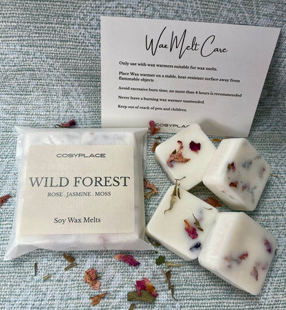 Luxury Handmade Botanical Soy Wax Melts - COSYPLACE CANDLES