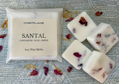 Luxury Handmade Botanical Soy Wax Melts - COSYPLACE CANDLES