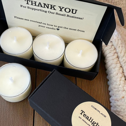 Natural Soy Wax Scented Tealights - Phthalate Free
